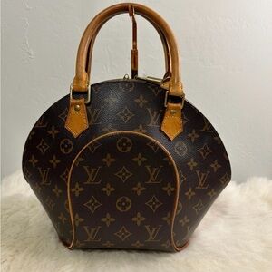 Louis Vuitton ELLIPSE PM Brown Monogram Handbag VINTAGE